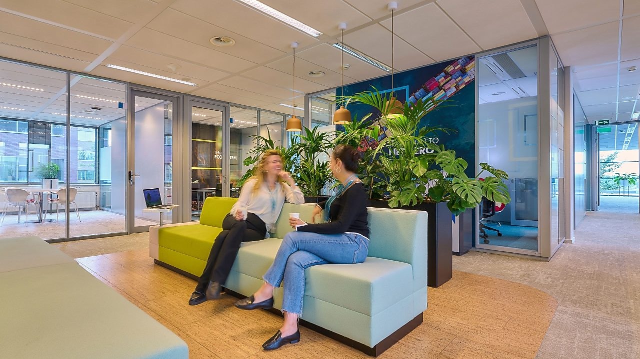 Co-working office floors