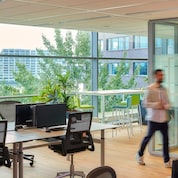 Co-working office floors