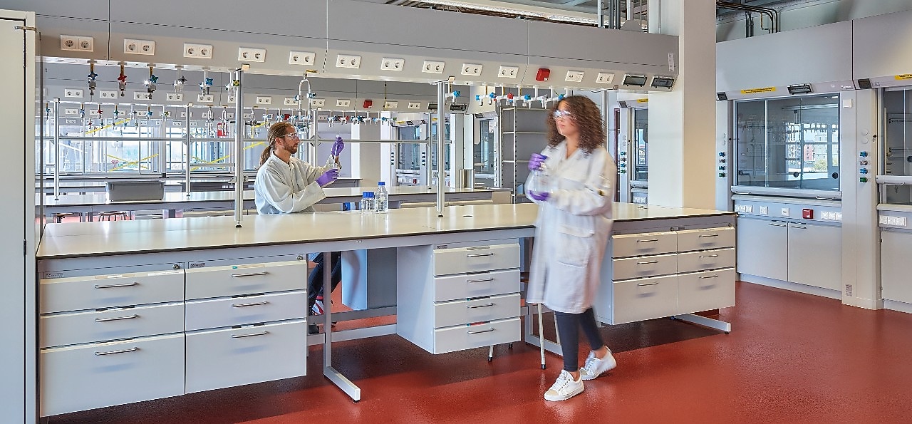 Co-working office floors