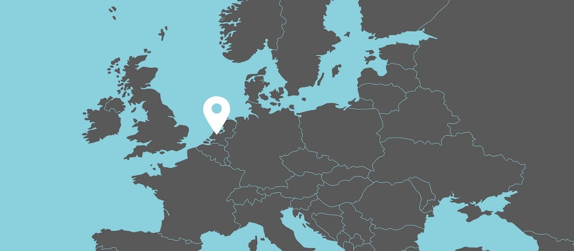 Map of prime position in Amsterdam