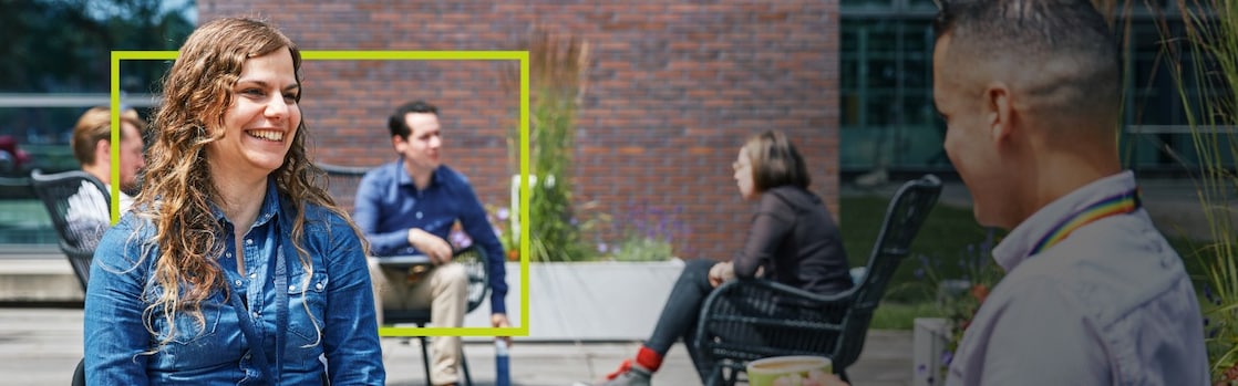 group of people sitting